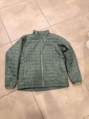 Patagonia Men's XL Nano Puff Insulated Jacket Sedge Green